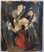 Boris PASTOUKHOFF (1894-1974)Bouquet de fleur.Toile signée, située Paris et datée...