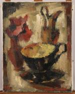 Boris PASTOUKHOFF (1894-1974)La tasse de café.Toile signée et datée 1970.35...