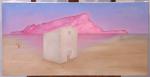 Jean MARTIN-ROCH (1905-1991)Paysage à la montagne rose. Huile sur toile...
