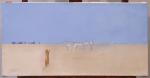 Jean MARTIN-ROCH (1905-1991)Paysage aux arbres blancs.Huile sur toile signée et...