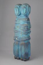 CHOMO, Roger CHOMEAUX, dit (Berlaimont, 1907 - Achères-la-Forêt, 1999).Jumeau.Sculpture en...