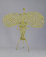 CHOMO, Roger CHOMEAUX, dit (Berlaimont, 1907 - Achères-la-Forêt, 1999)L'homme papillon.Sculpture...