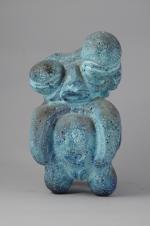 CHOMO, Roger CHOMEAUX, dit (Berlaimont, 1907 - Achères-la-Forêt, 1999)Petit mutant.Sculpture...