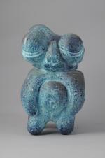 CHOMO, Roger CHOMEAUX, dit (Berlaimont, 1907 - Achères-la-Forêt, 1999)Petit mutant.Sculpture...