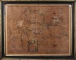 3 CARTES ANCIENNES : - L'ANGLETERRE, provenant de l'atlas maritime...
