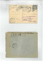 Guillaume APOLLINAIRE. Carte postale autographe signée, [Oran 3 janvier 1916],...