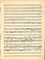 Gabriel FAURÉ (1845-1924), 2 piècesManuscrit musical autographe intitulé " Prélude...