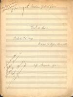 Jean ROGER-DUCASSE (1873-1954), 3 piècesManuscrit musical autographe intitulé " Noël...