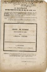 CASALS, OLLONE, DESPORTES et LA MARSEILLAISE, 4 piècesPablo CASALS (1876-1973),...