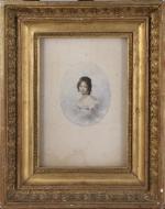 Jean-Baptiste ISABEY (1767 - 1855), d'après.Portrait Dorothée de Courlande, duchesse...