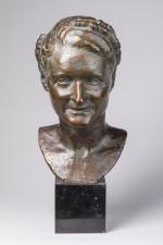 Jules LELEU (Boulogne-sur-Mer, 1883 - Paris, 1961)
Buste d'Annie Grappain,
chef d'atelier...