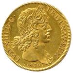 Pièce d'hommage de HUIT LOUIS d'or de Jean Warin 1640...