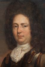P. BERNARD ***, École Française, 1706.
Portrait de Jacques Gustave de...