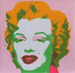 Andy WARHOL (Pittsburgh, 1928 - New York,1987)
Marylin rose

Sérigraphie. 

Haut. 91,...