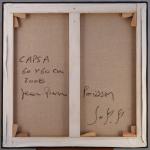 Jean-Pierre POISSON (né à Tunis en 1947)"Capsa", 2008Toile signée, titrée...