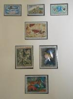 FRANCE. 3 albums LINDNER LUXE complet avec timbres années 1962...
