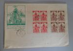VIETNAM. 1 boîte avec lettres et timbres époque 1950. ...