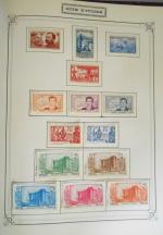 COLONIES, MONACO. Bel ensemble de timbres avant indépendances dont série...