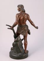 Émile André BOISSEAU (Varzy, 1842 - Paris, 1923)
"Ense et Aratro"
Bronze...
