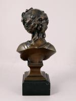 Louis Valentin Elias ROBERT (Etampes, 1821 - Paris, 1874)Buste de...
