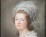 École FRANÇAISE du XIXe, 
suiveur d'Elisabeth VIGÉE-LEBRUN (Paris, 1755-1842)
Portrait de...