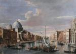 Michele MARIESCHI (1710-1743), dans le goût de.Vue du Grand Canal...