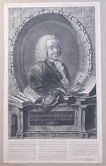 Jean-Charles FRANÇOIS  (1717-1769) Portrait de François Quesnay, médecin et...