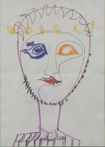 Bernard LORJOU (1908-1986)
Orphee. 
Crayon. 

Haut. 56, Larg. 39 cm.
Provenance :...