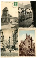 [LOIR-ET-CHER] env. 220 cartes postales anciennes et cpsm : villes,...