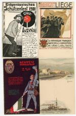 [EUROPE] env. 415 cartes postales anciennes, cpsm et divers :...