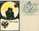 [RUSSIE] Réunion de 52 cartes postales anciennes, visites officielles et...
