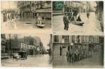 [PARIS] 287 cartes postales anciennes, inondations de 1910, rues, ponts,...