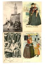 [ETRANGER] 180 cartes postales anciennes : Suisse, Italie, Tunisie, Espagne,...