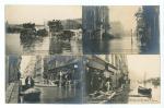 [PARIS] 34 cartes postales anciennes, inondations de 1910, rues, animations,...
