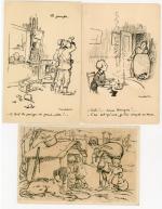 [ILLUSTRATEUR] 33 cartes postales illustrées par Francisque POULBOT, dont 14...