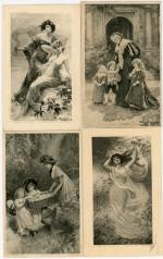 [ILLUSTRATIONS] 165 cartes postales anciennes et cpsm, illustrateurs et illustrations...