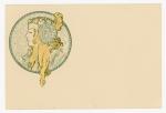 [ILLUSTRATEUR] 2 cartes postales artistiques illustrées par Alfons MUCHA, "...