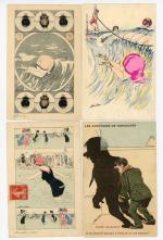 [ILLUSTRATEUR] 147 cartes postales illustrées par Xavier SAGER, en majorité...