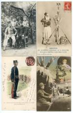 [MILITARIA] env. 470 cartes postales Militaria, Guerre 14-18 et Généraux...
