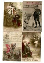 [MILITARIA] env. 465 cartes postales Militaria et Guerre 14-18 :...
