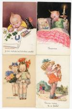 [FANTAISIES] Env. 560 cartes postales anciennes et cpsm, thème des...