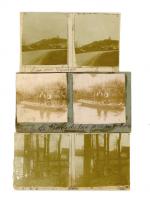 [LOIR-et-CHER] Montoire, 2 tirages photographiques contrecollés sur carton, 12 x...