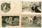 [ILLUSTRATIONS] 165 cartes postales anciennes et cpsm, illustrateurs et illustrations...