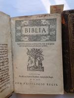 BIBLE LATINE DE ROBERT ESTIENNE. Biblia. Lutetiae, ex officina Roberti...