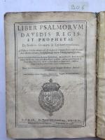 SAVARY DE BREVES, François & PSAUTIER ARABE. 
Liber Psalmorum Davidis...
