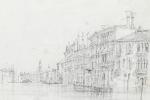 École ANGLAISE du XIXeVue du Grand Canal à Venise avec...