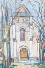 Maurice UTRILLO (Paris, 1883 - Dax, 1955).Chapelle de la Maison...