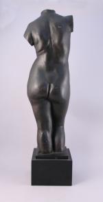 Alfred-Auguste JANNIOT (Paris, 1889 - Neuilly-sur-Seine, 1969)

Torse de Cécile.

Bronze patine...
