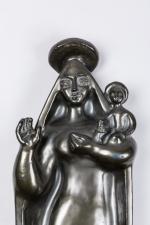 Georges JOUVE (Fontenay-sous-Bois, 1910 - Aix-en-Provence, 1964)
Vierge à l'enfant, c....