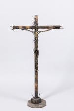 CHOMO (Berlaimont, 1907 - Achères-la-Forêt, 1999), Roger CHOMEAUX, ditCrucifixen tôle,...